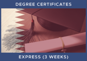 Qatar Degree Legalisation Inc Certification - Express